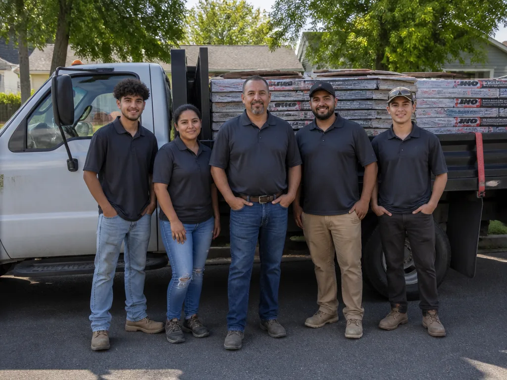 Ohio Gutter Cleaning team
