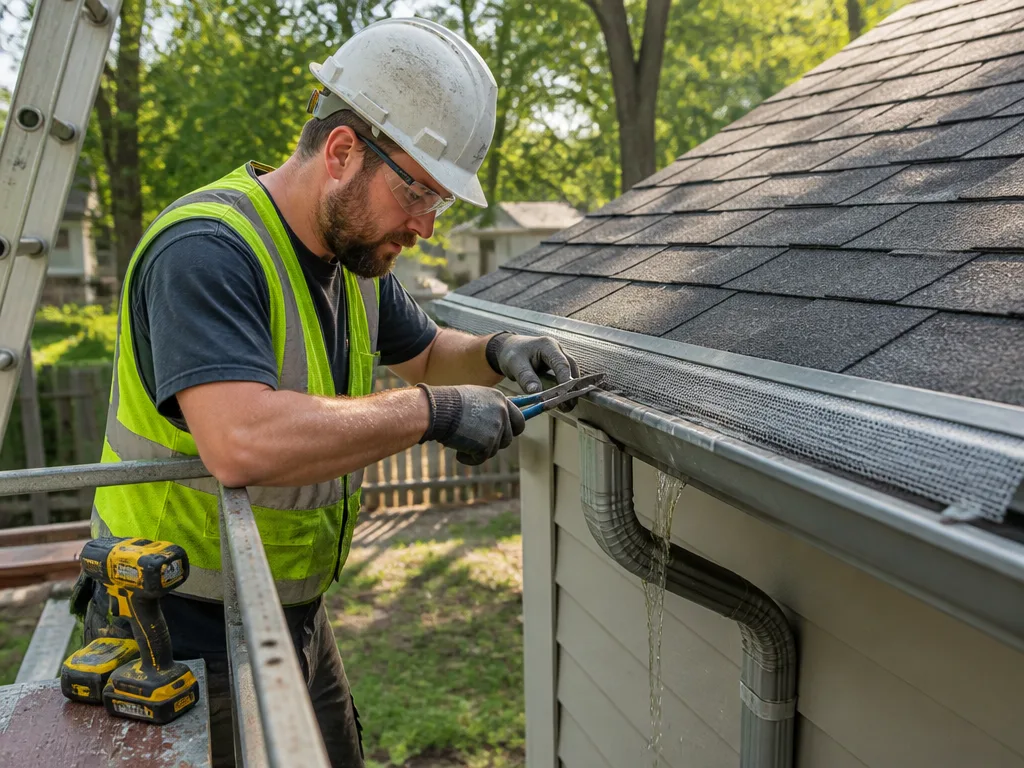Gutter Guard Installation