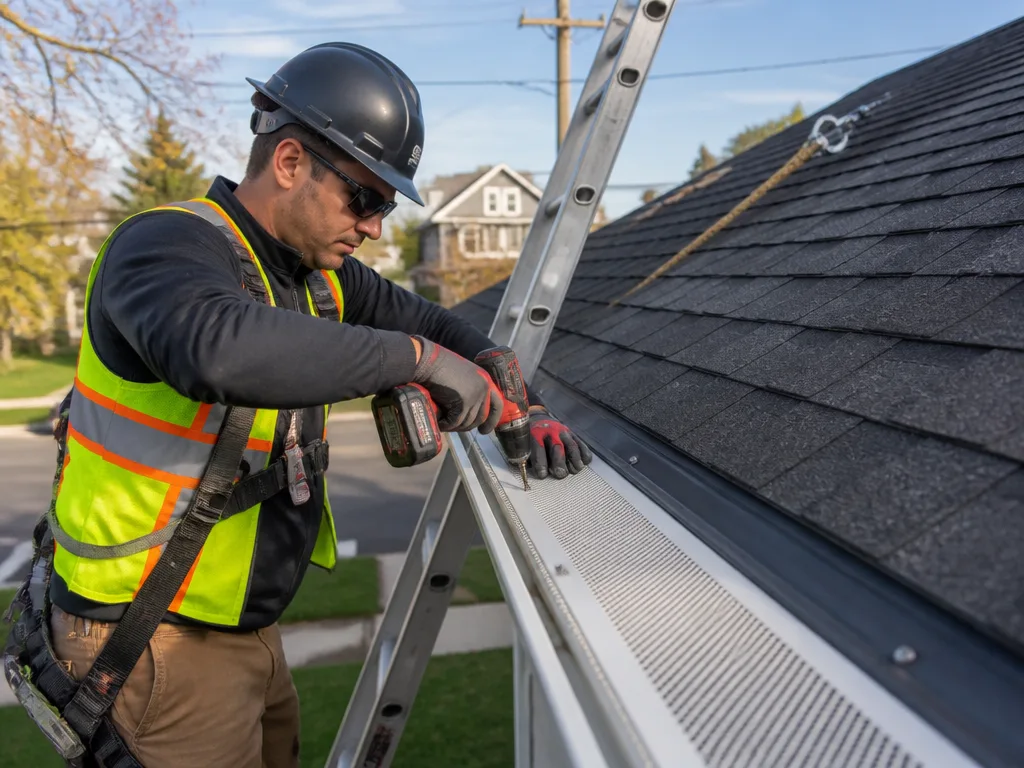 Leaf Guard Installation